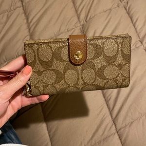 Coach wristlet